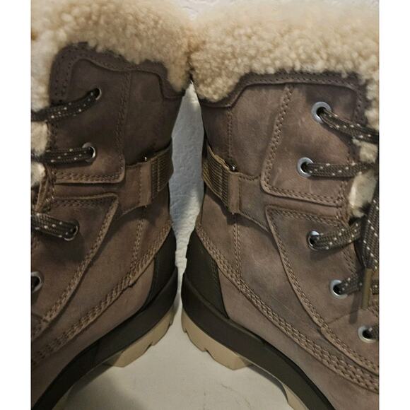 Sorel Tivoli IV Slope Parc Women's Waterproof Boot Omega Taupe Size 10 - Picture 5 of 11